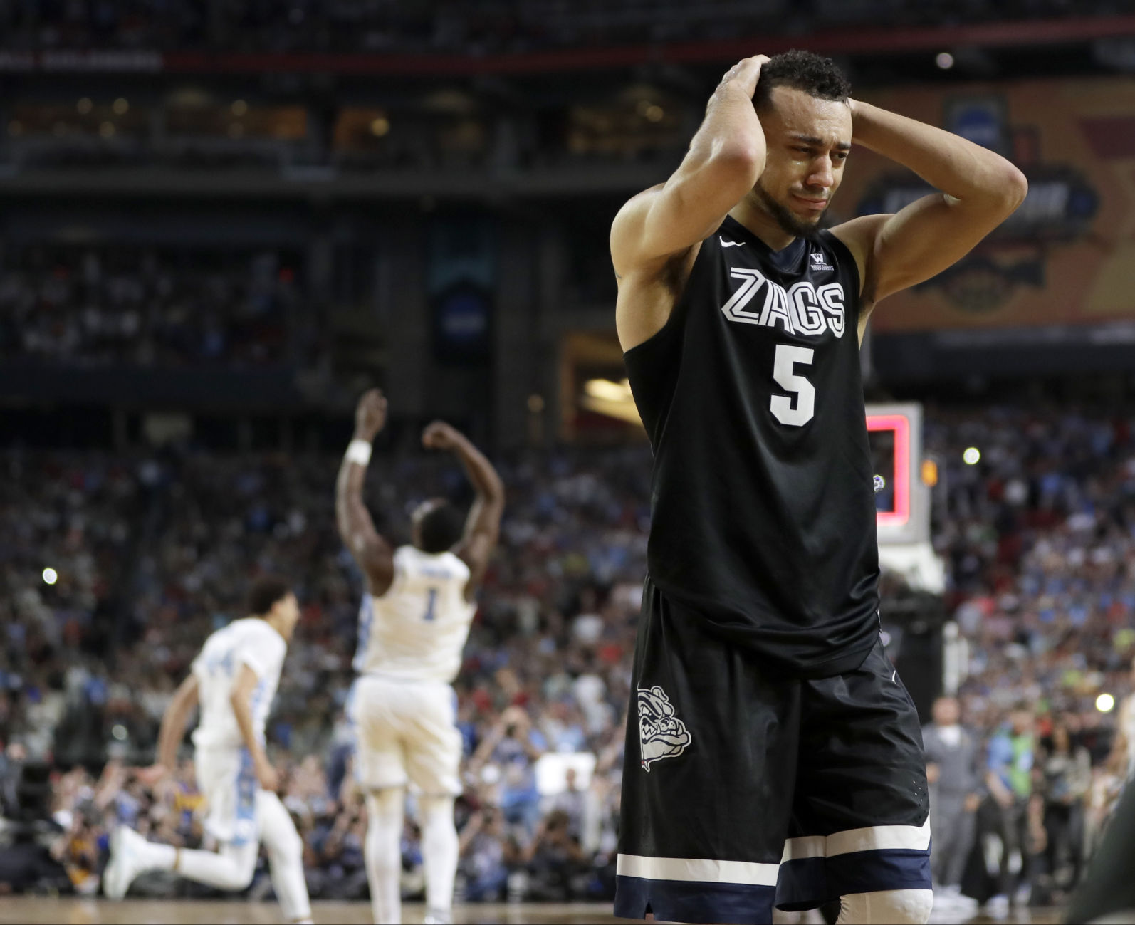 APTOPIX Final Four Gonzaga North Carolina Basketball